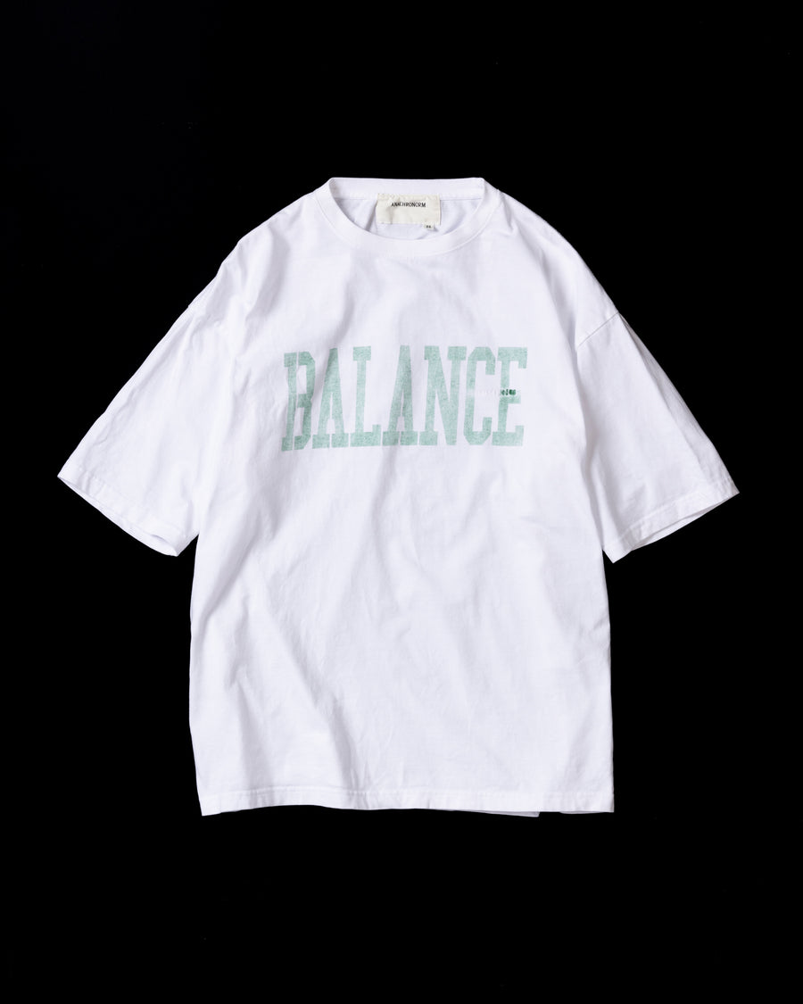 AN360 BALANCE COLLEGE PRINTED S/S T-S GREEN PRINT