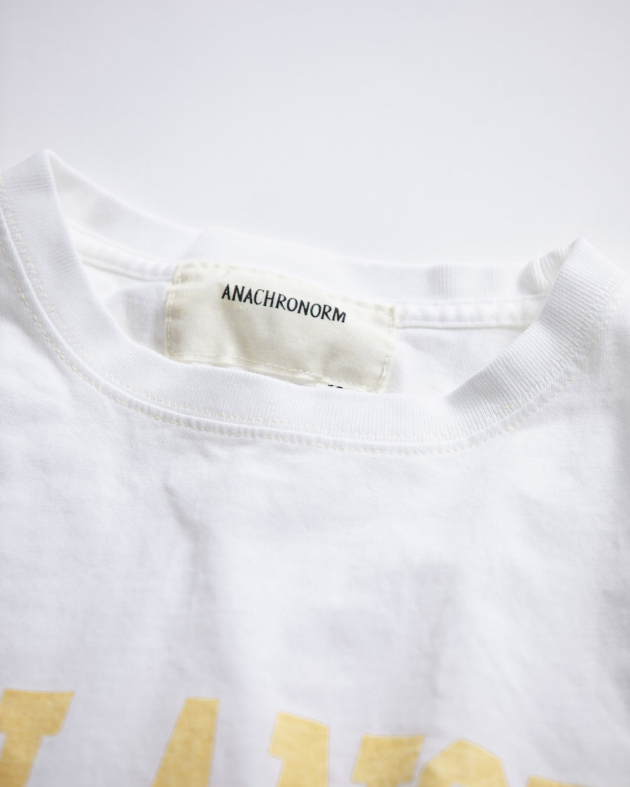 AN360 BALANCE COLLEGE PRINTED S/S T-S YELLOW PRINT