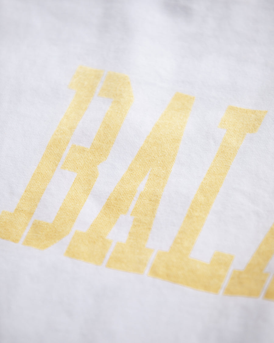 AN360 BALANCE COLLEGE PRINTED S/S T-S YELLOW PRINT