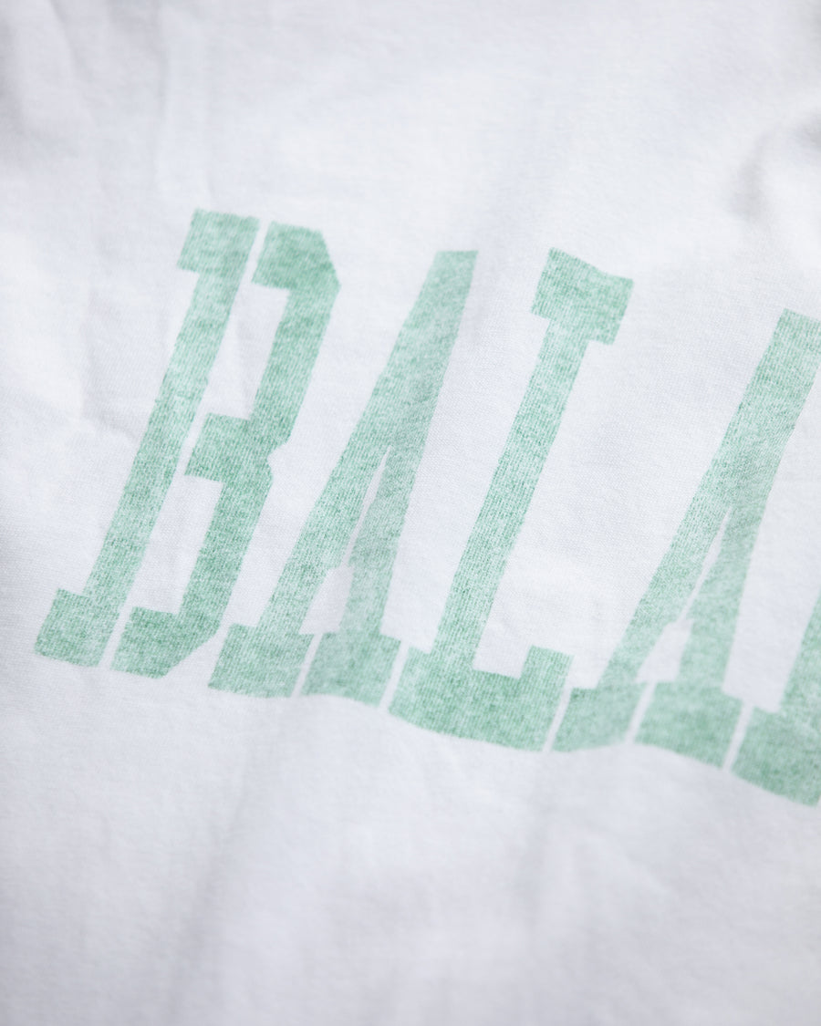 AN360 BALANCE COLLEGE PRINTED S/S T-S GREEN PRINT