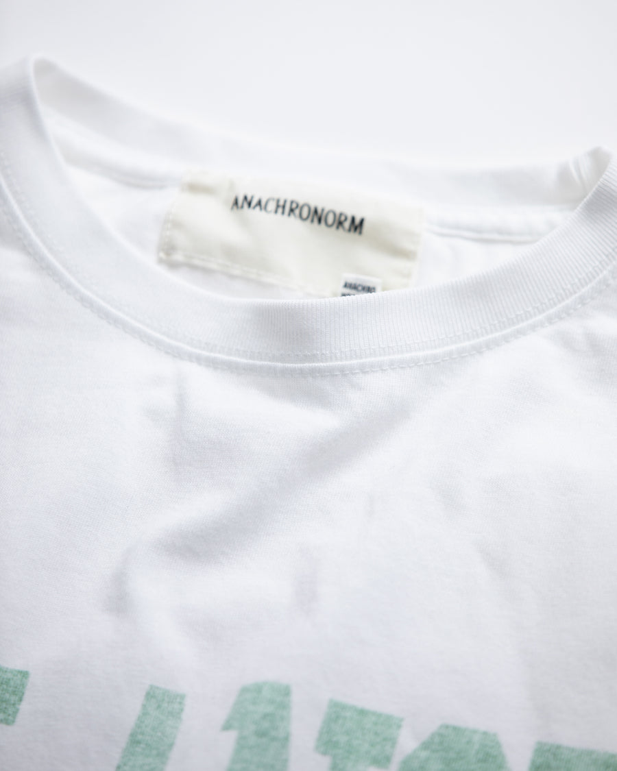 AN360 BALANCE COLLEGE PRINTED S/S T-S GREEN PRINT