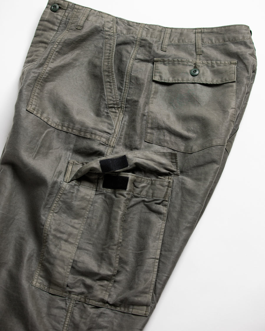 その他 Arniegrape AN354 LINEN WIDE BAKER 6P PANTS OLIVE DYED – ANACHRONORM