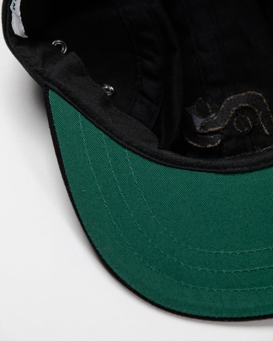 AN357 LONG BILL JET CAP LIGHT BLACK