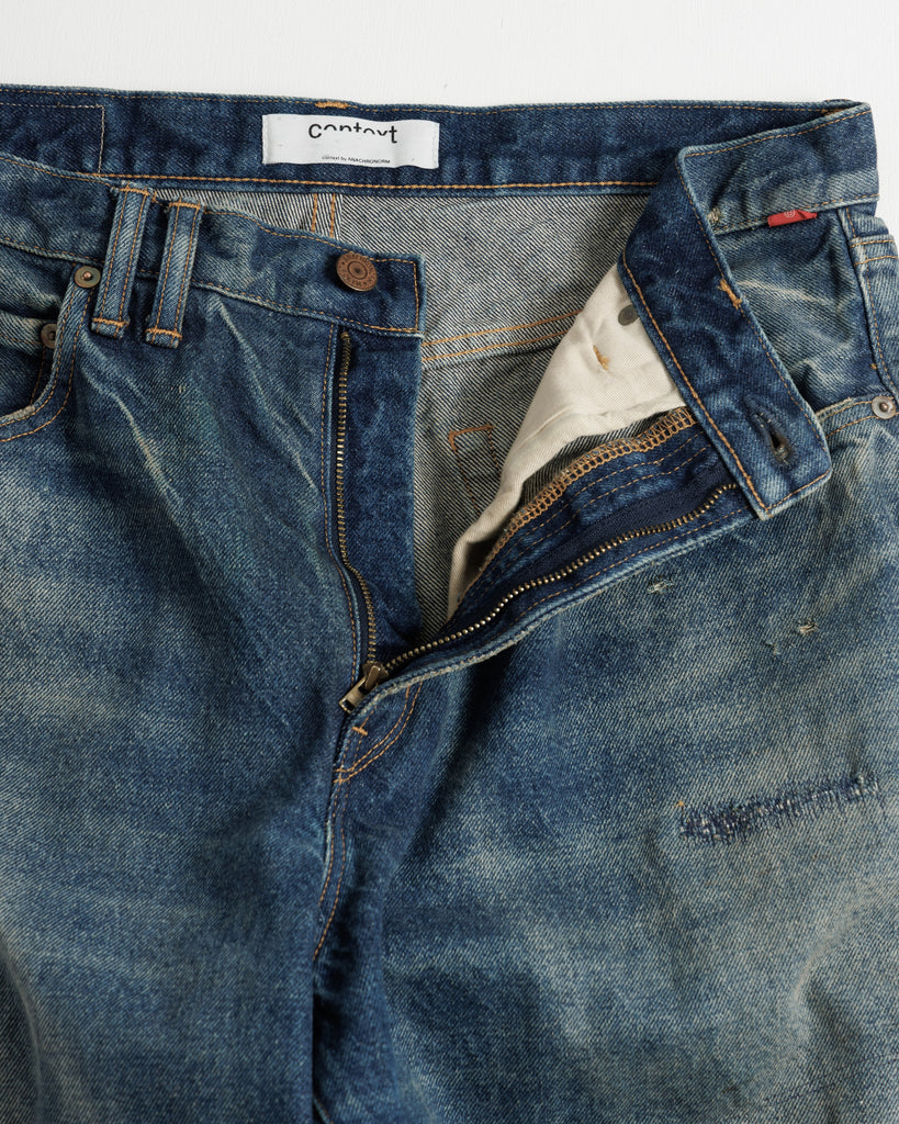 CONTEXT-003N 80's WIDE 5P PANTS <  8 colors >
