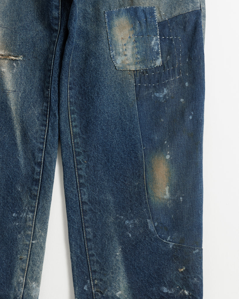 CONTEXT-003N 80's WIDE 5P PANTS <  8 colors >