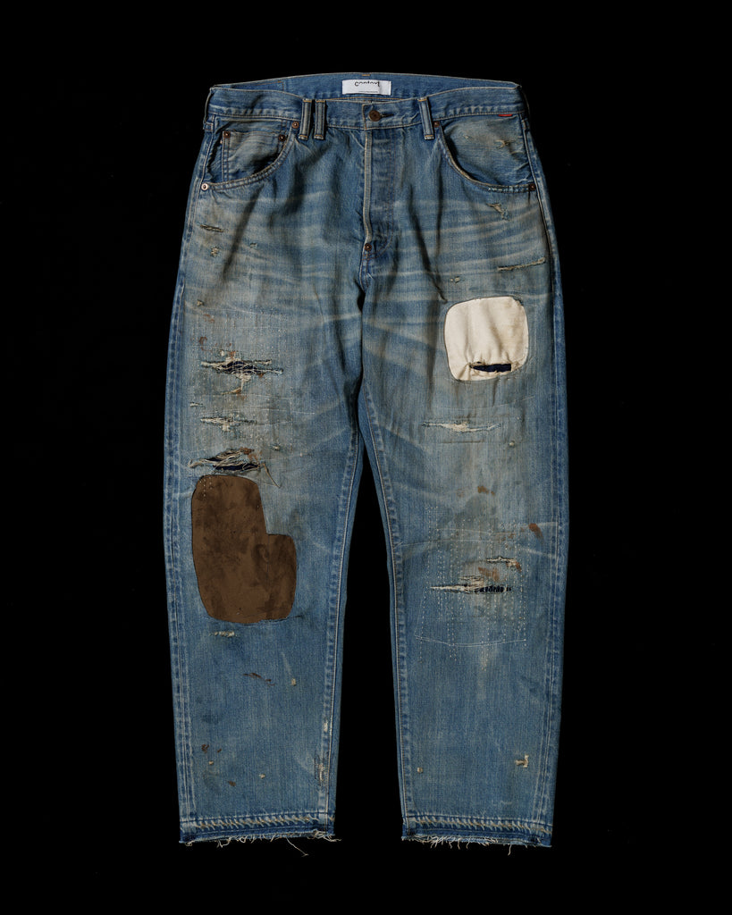 CONTEXT-001 REGULAR TAPERED 5P PANTS < 5 colors >
