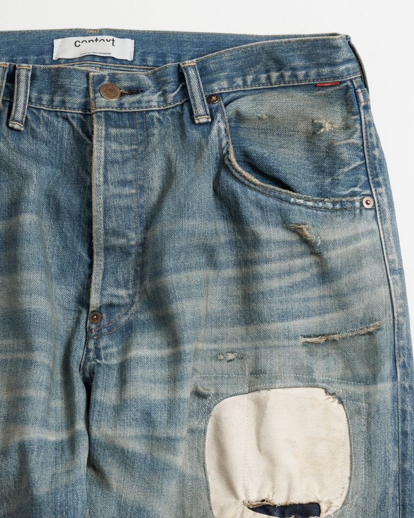 CONTEXT-001 REGULAR TAPERED 5P PANTS < 5 colors >