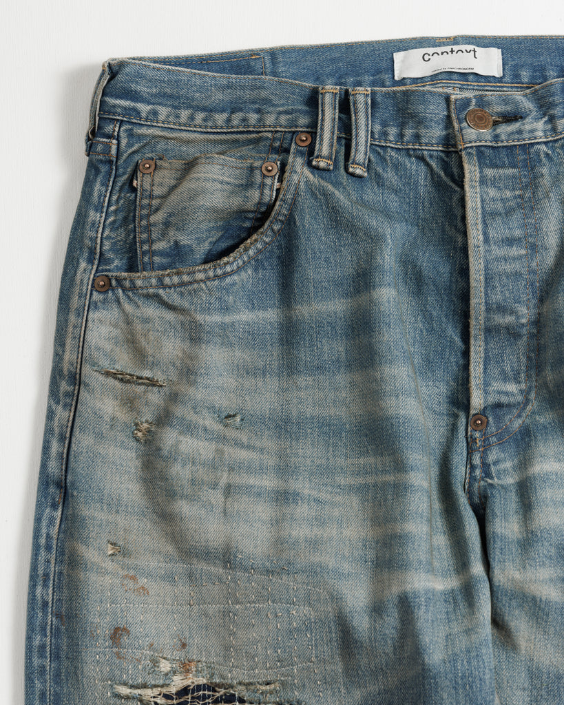 CONTEXT-001 REGULAR TAPERED 5P PANTS < 5 colors >