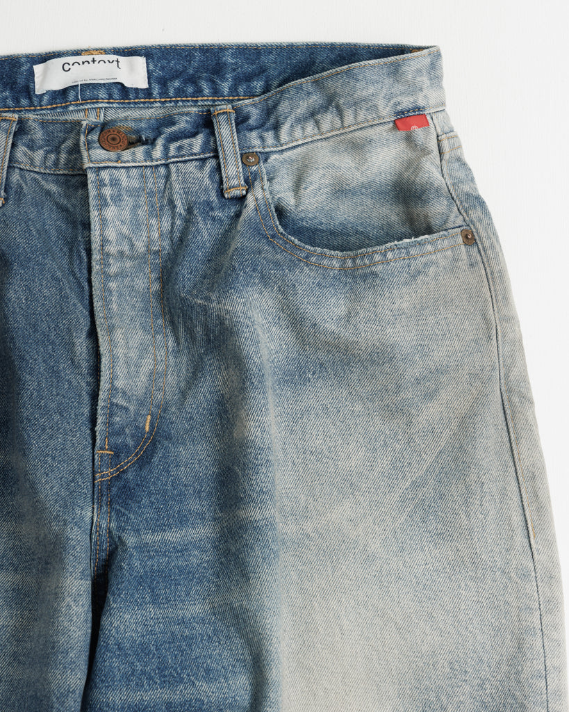 CONTEXT-003N 80's WIDE 5P PANTS < 6 colors >