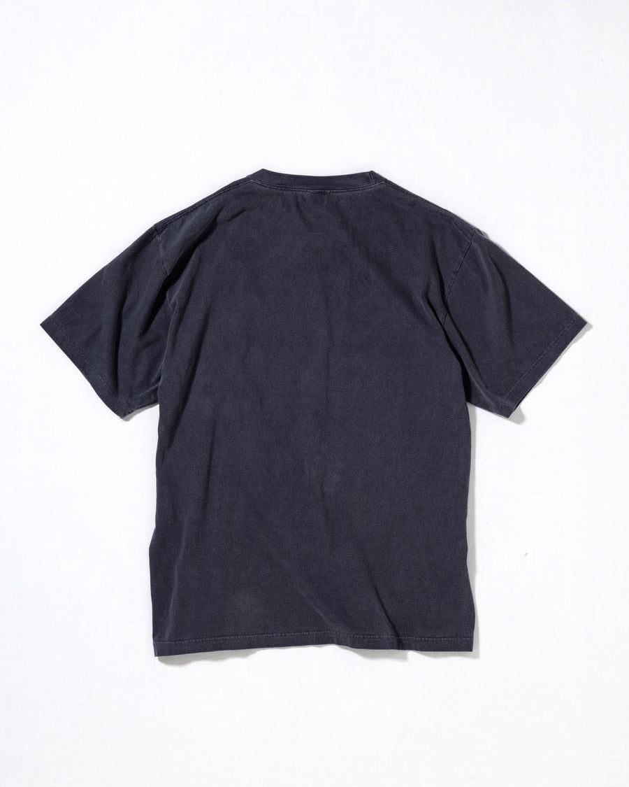 ANACHRONORM REF プリントTシャツ ネイビー | 5.6oz天竺 顔料染め REFプリント ライフスタイル 日本製