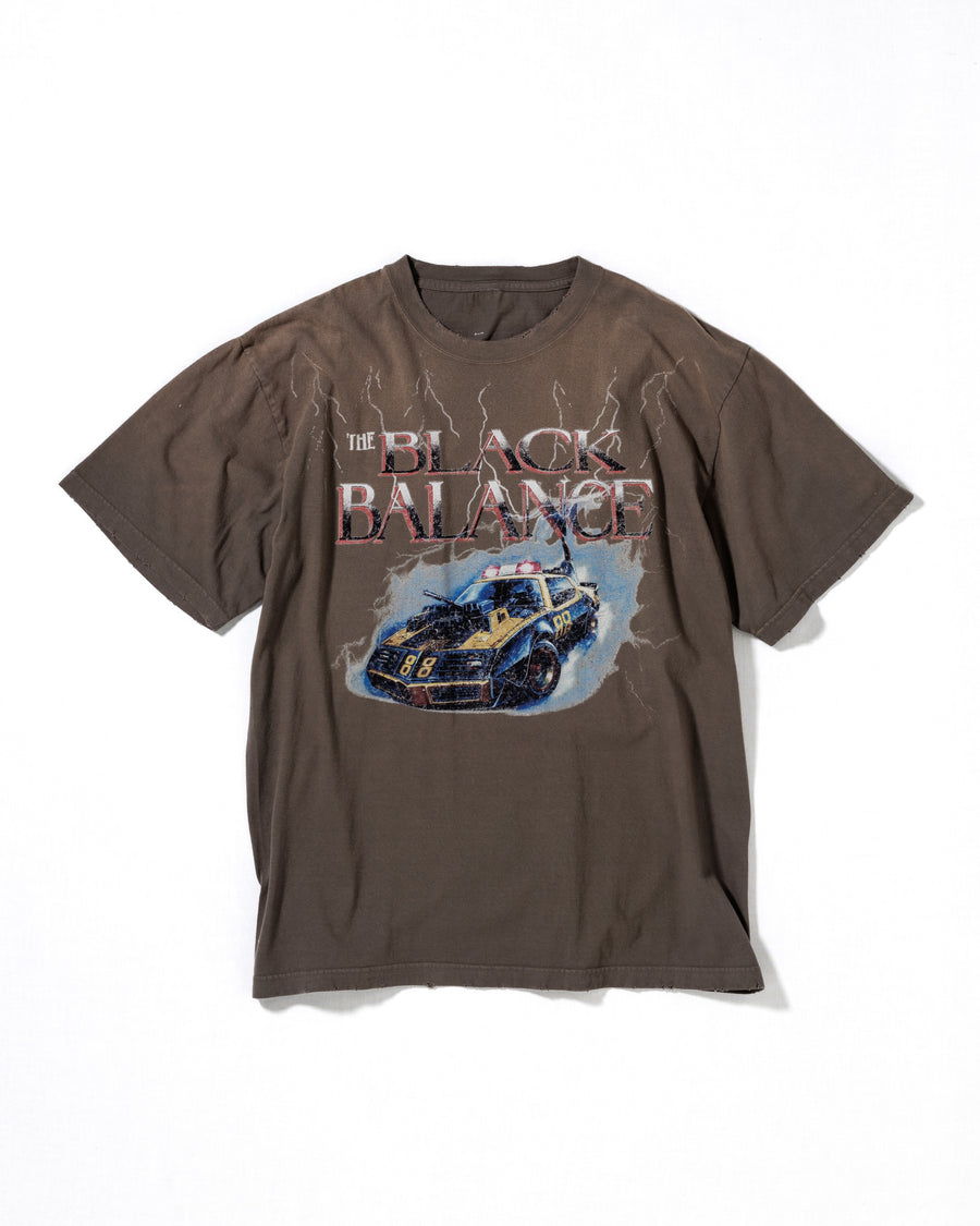 ANACHRONORM ダイド カスタムカー グラフィックTシャツ ダスティブラウン | 5.6oz天竺 アメリカンカルチャーモチーフ 特殊染色 変色加工 一点一点