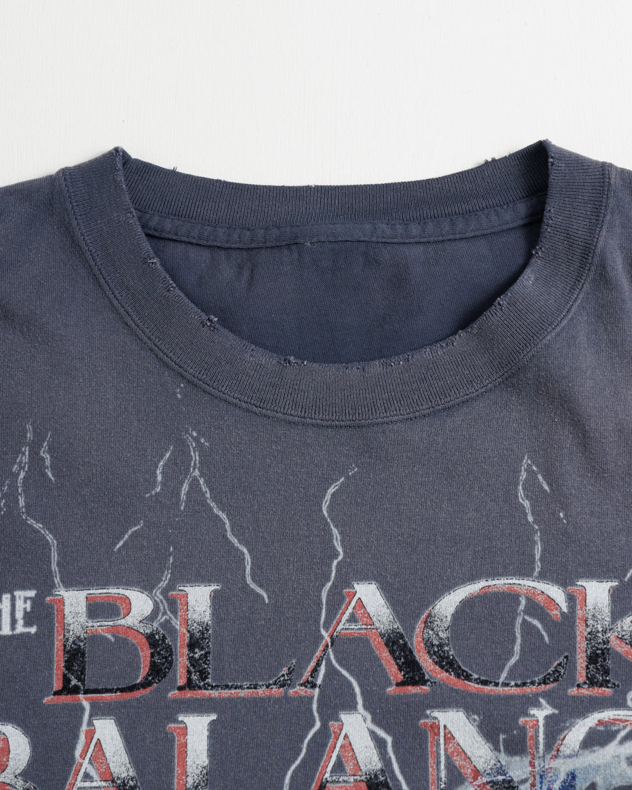 ANACHRONORM ダイド カスタムカー グラフィックTシャツ ダスティネイビー | 5.6oz天竺 アメリカンカルチャーモチーフ 特殊染色 変色加工 一点一点