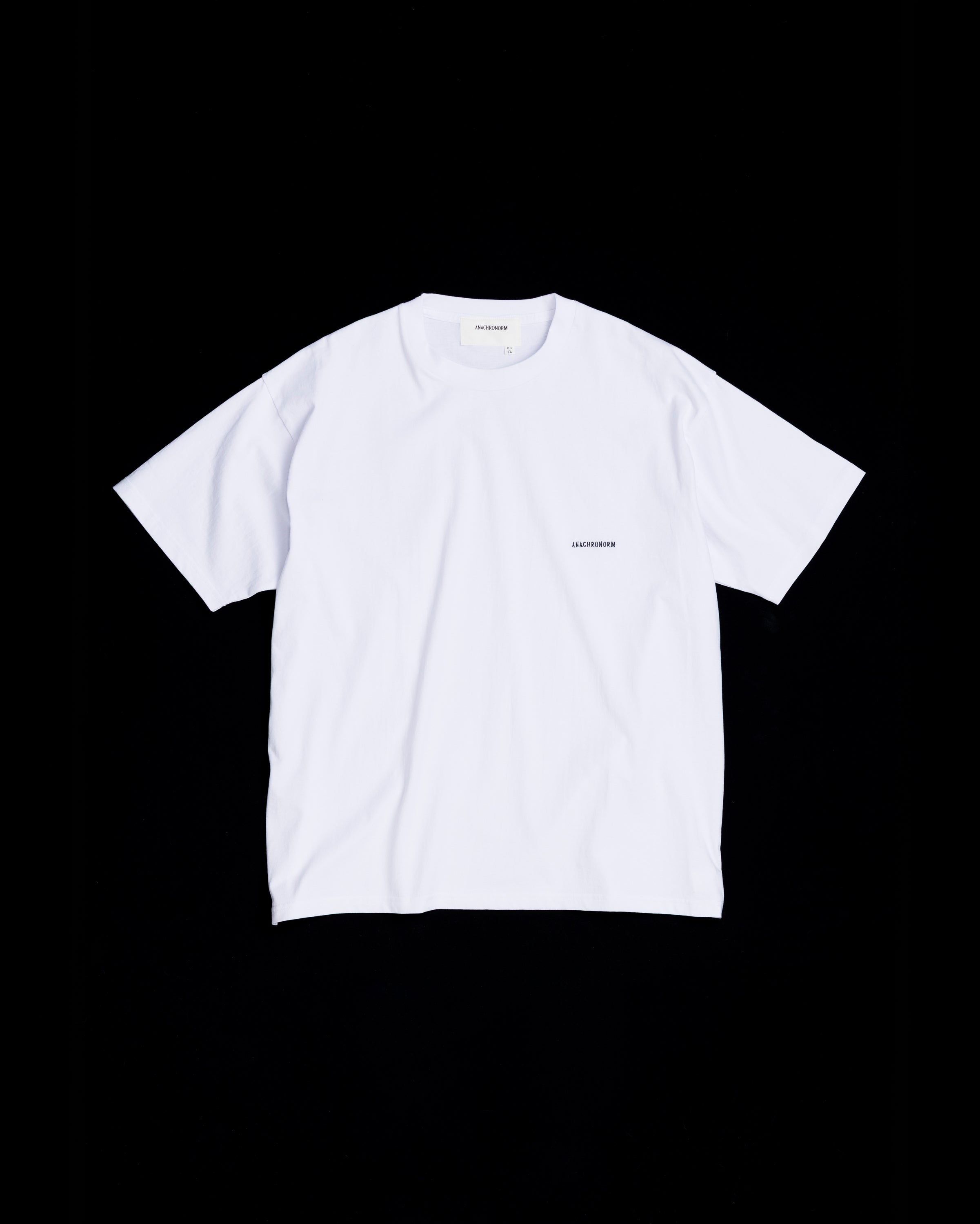 NM-TS09 STANDARD EMB S/S T-S WHITE
