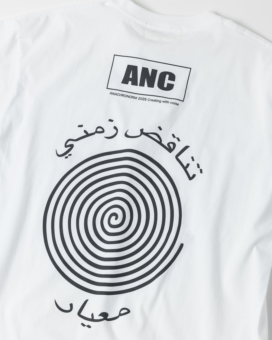 VORTEX PRINTED S/S T-S WHITE – ANACHRONORM
