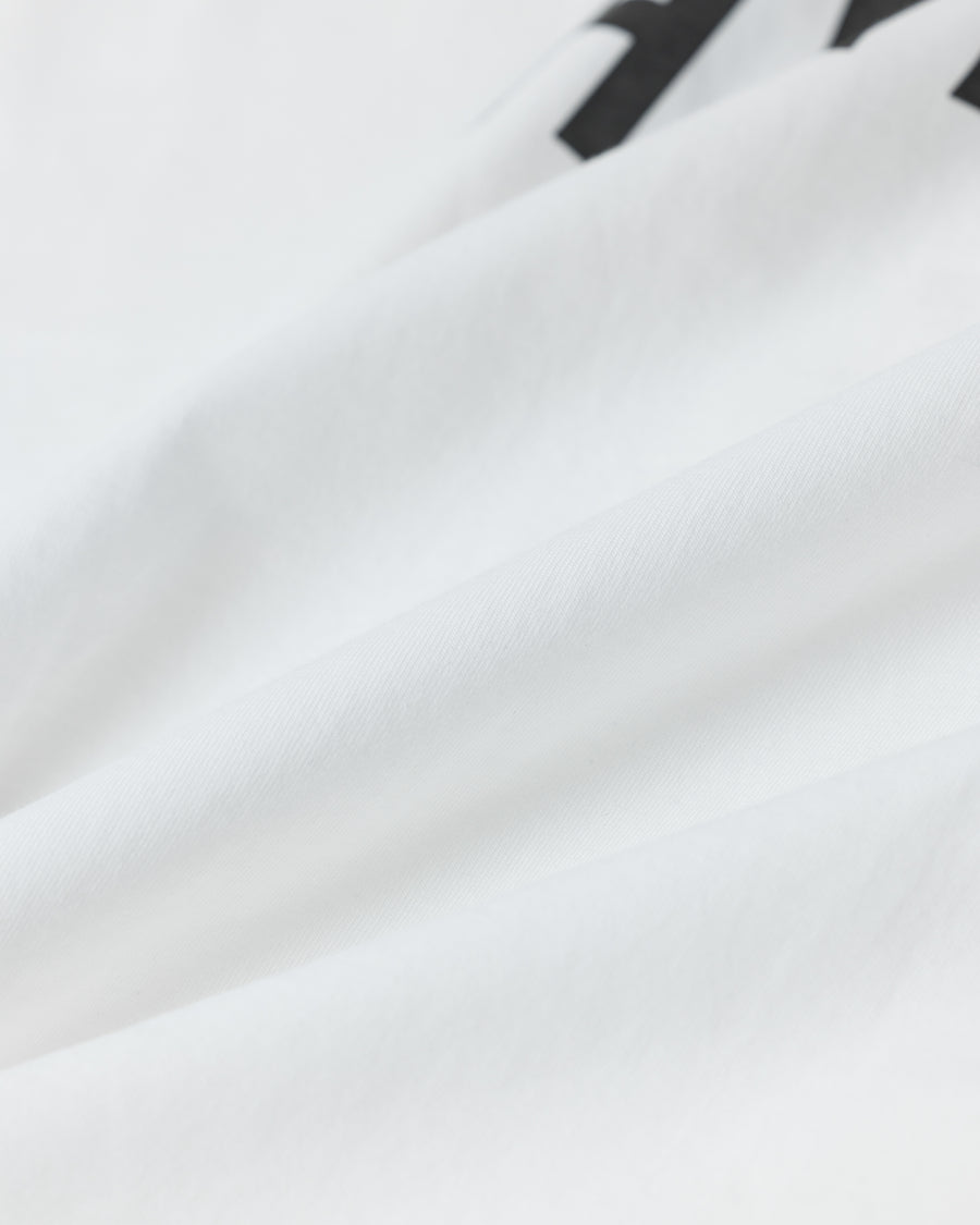 ANACHRONORM × Souvenyr NYC フェイシズ 半袖Tシャツ ホワイト | コラボグラフィック ニューヨーク コットン100%