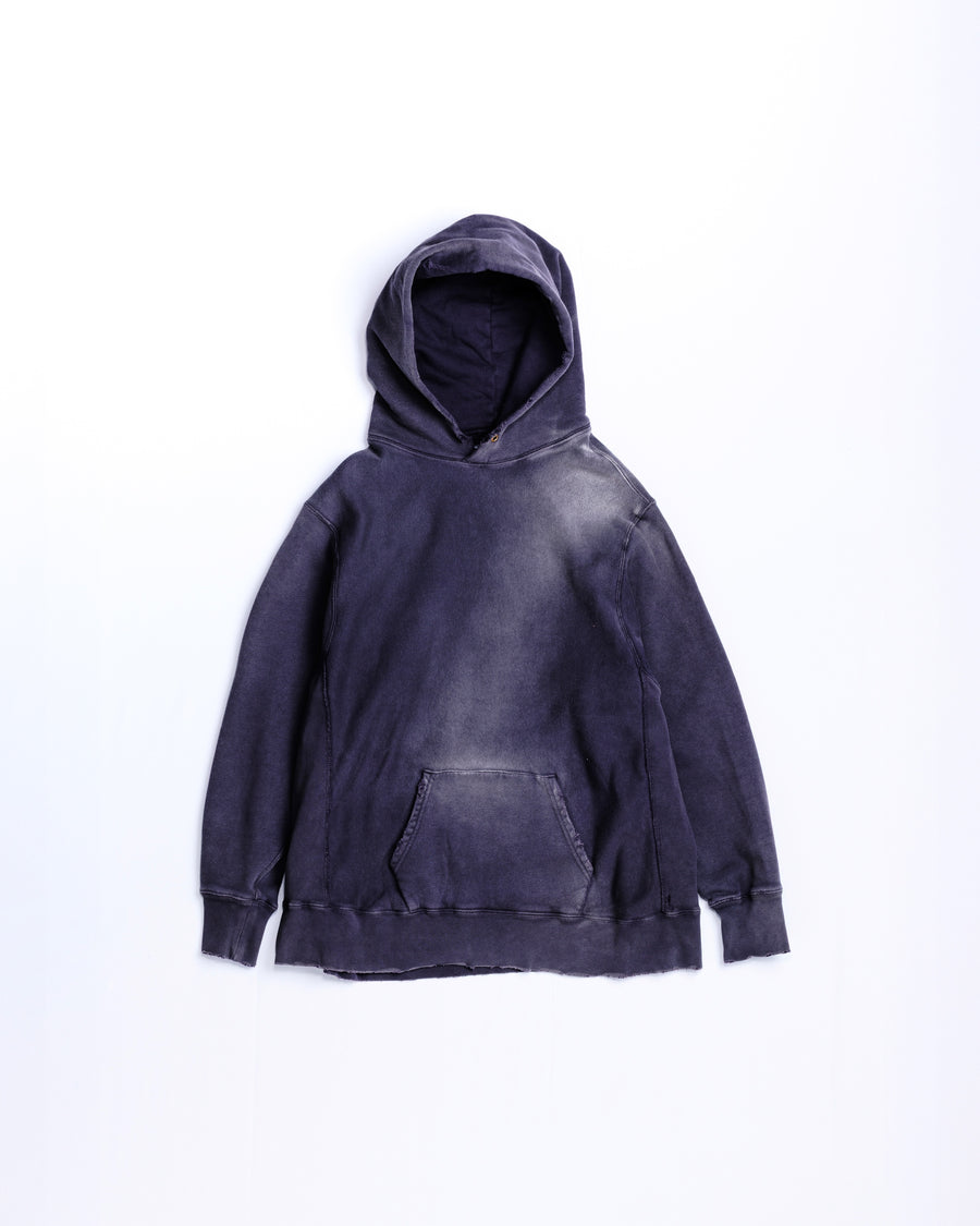 FADED SIDE LIB SWEAT PARKA PURPLE