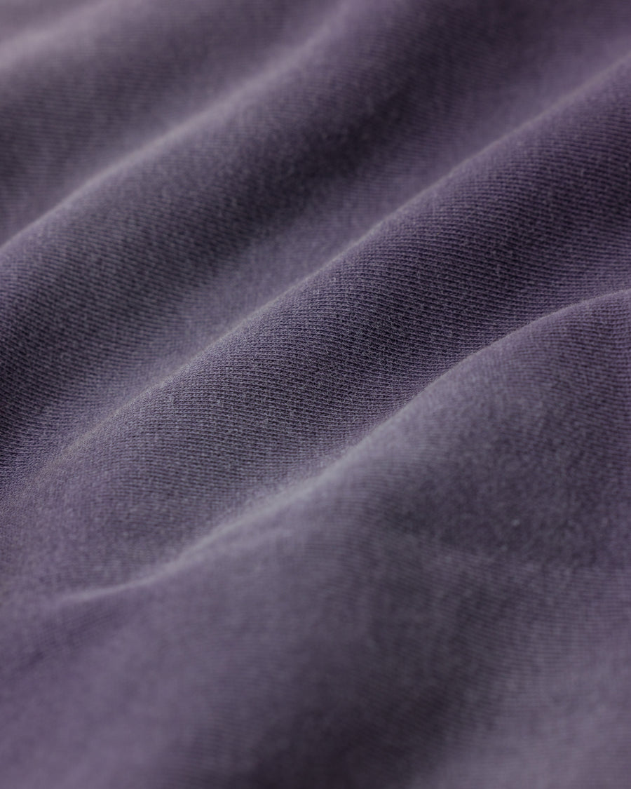 FADED SIDE LIB SWEAT PARKA PURPLE