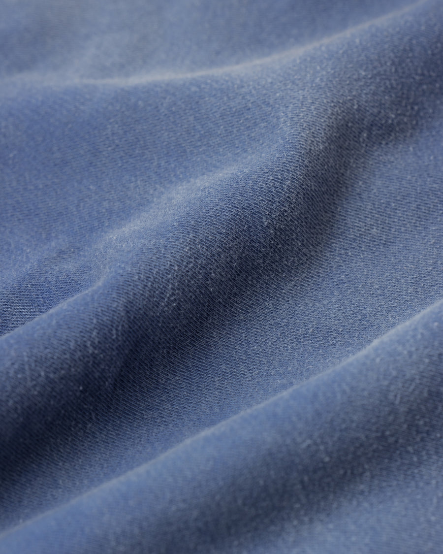 FADED SIDE LIB SWEAT PARKA BLUE