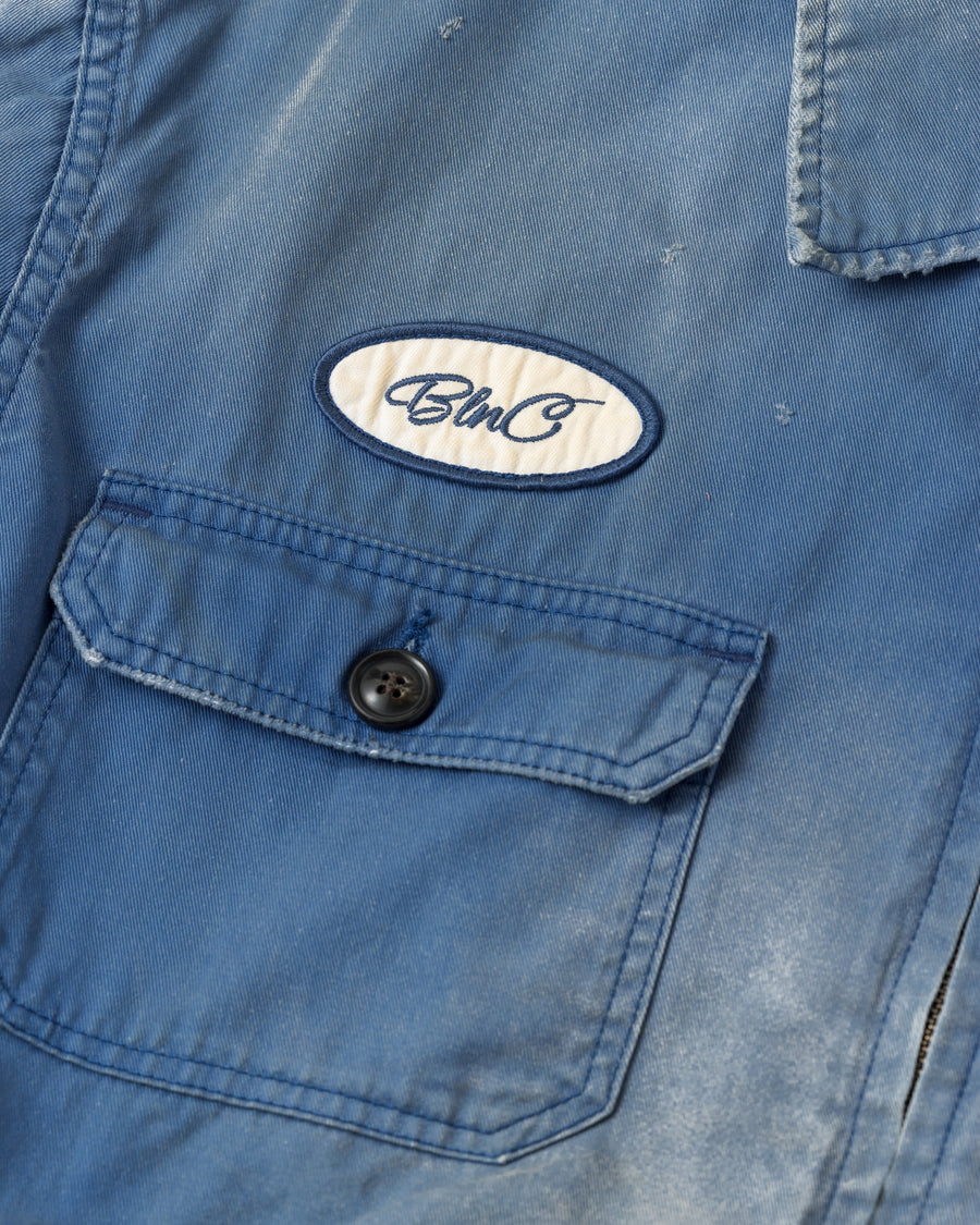 REMAKED TIMEWORN WORK JACKET BLUE