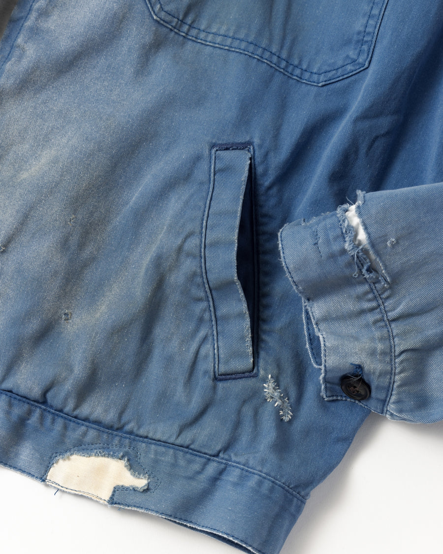 REMAKED TIMEWORN WORK JACKET BLUE
