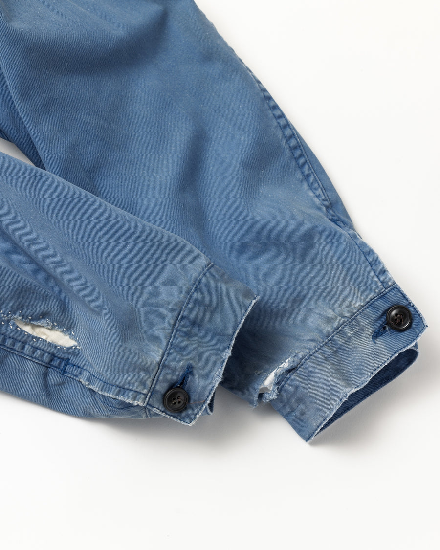 REMAKED TIMEWORN WORK JACKET BLUE