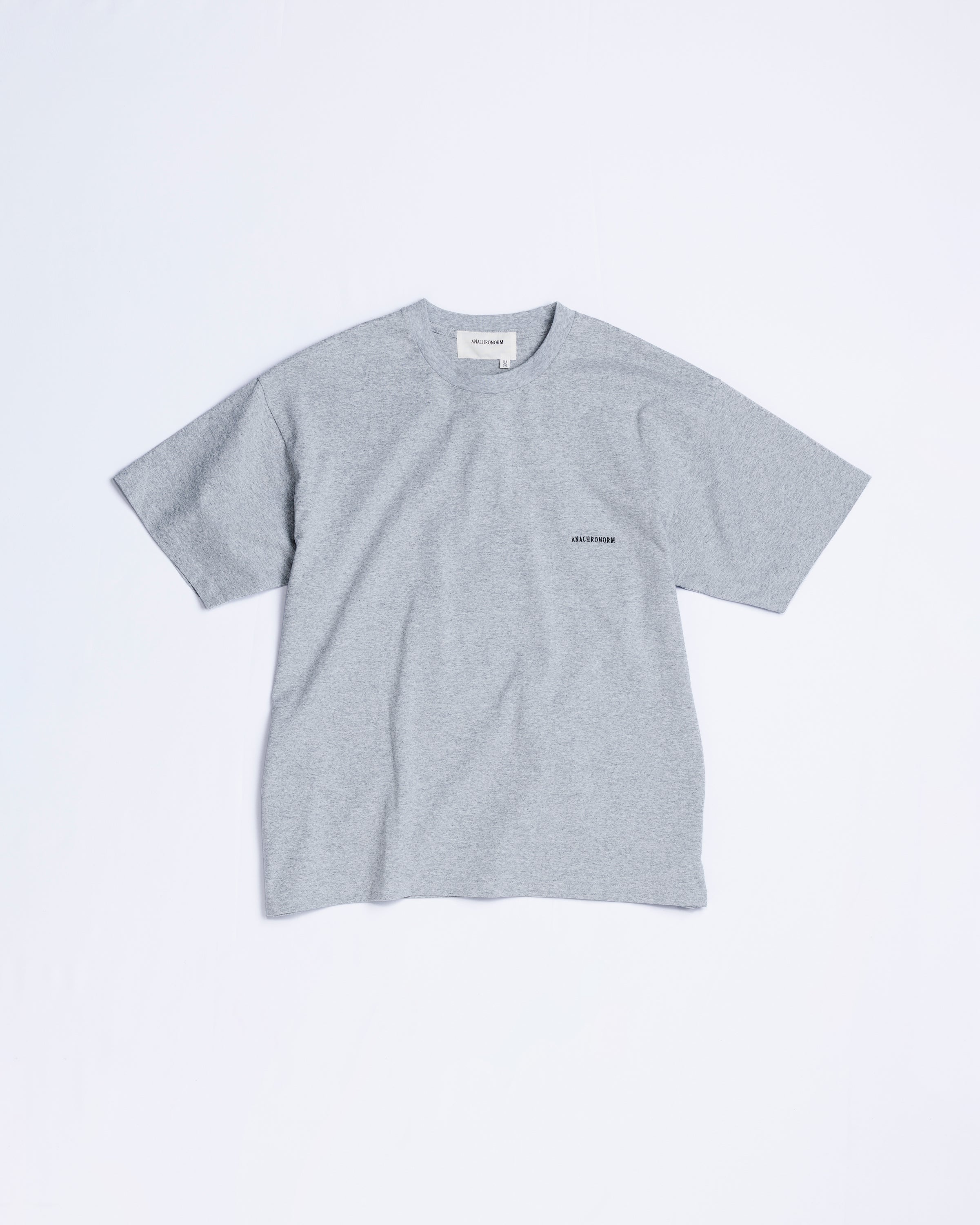 NM-TS09 STANDARD EMB S/S T-S ASH GRAY