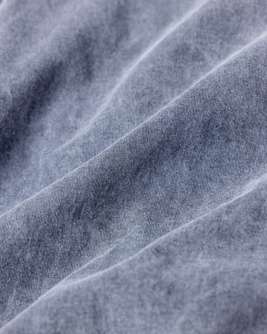 ANACHRONORM ピグメントダイ ポケット 半袖Tシャツ ブラック | 特殊顔料染め コットン天竺 オリジナルカラー 日本製