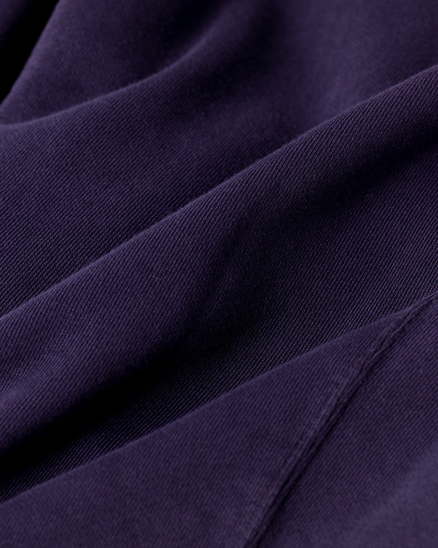 TUCK WIDE SWEAT PANTS BLUE PURPLE