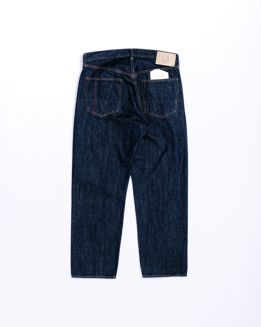 REGULAR TAPERED 5P PANTS INDIGO(ONE WASH) – ANACHRONORM