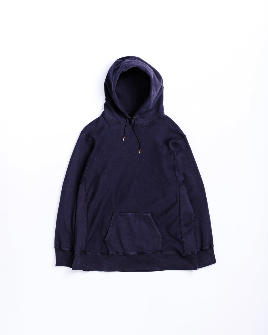 SIDE LIB SWEAT PARKA BLUE PURPLE