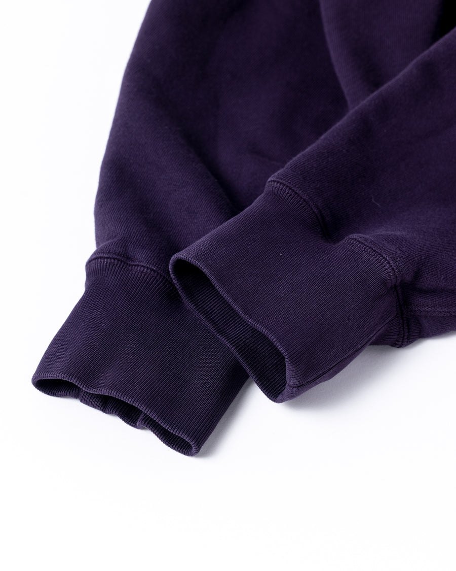 SIDE LIB SWEAT PARKA BLUE PURPLE