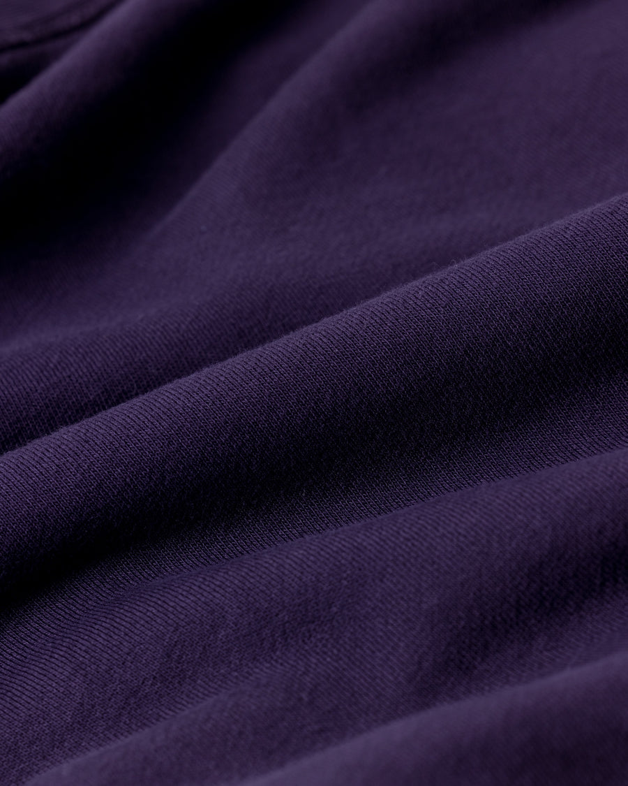 SIDE LIB SWEAT PARKA BLUE PURPLE