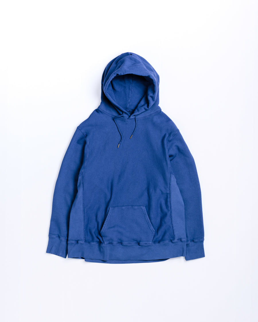 SIDE LIB SWEAT PARKA BLUE