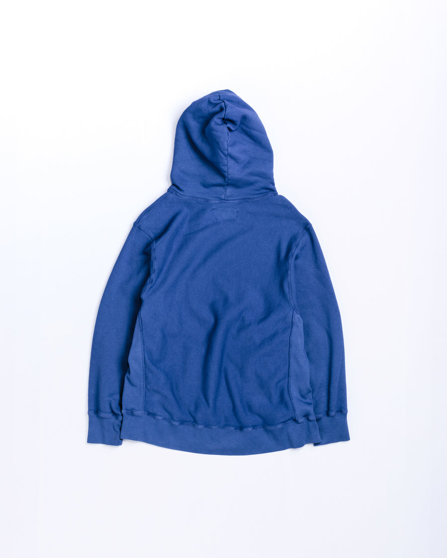 SIDE LIB SWEAT PARKA BLUE