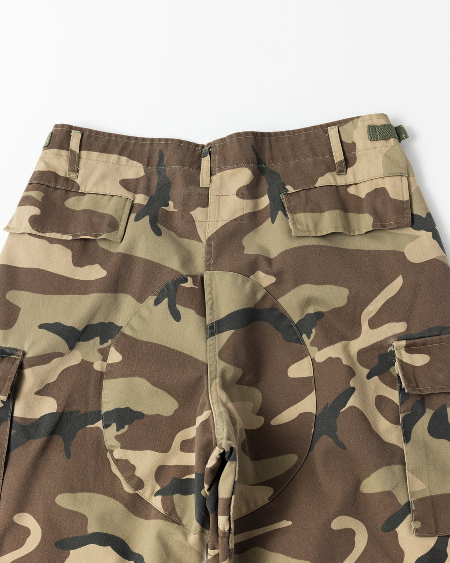 FADED BDU CAMO SHORTS WOODLAND