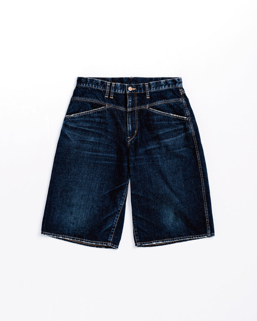 FRONT YORK DENIM SHORTS INDIGO – ANACHRONORM