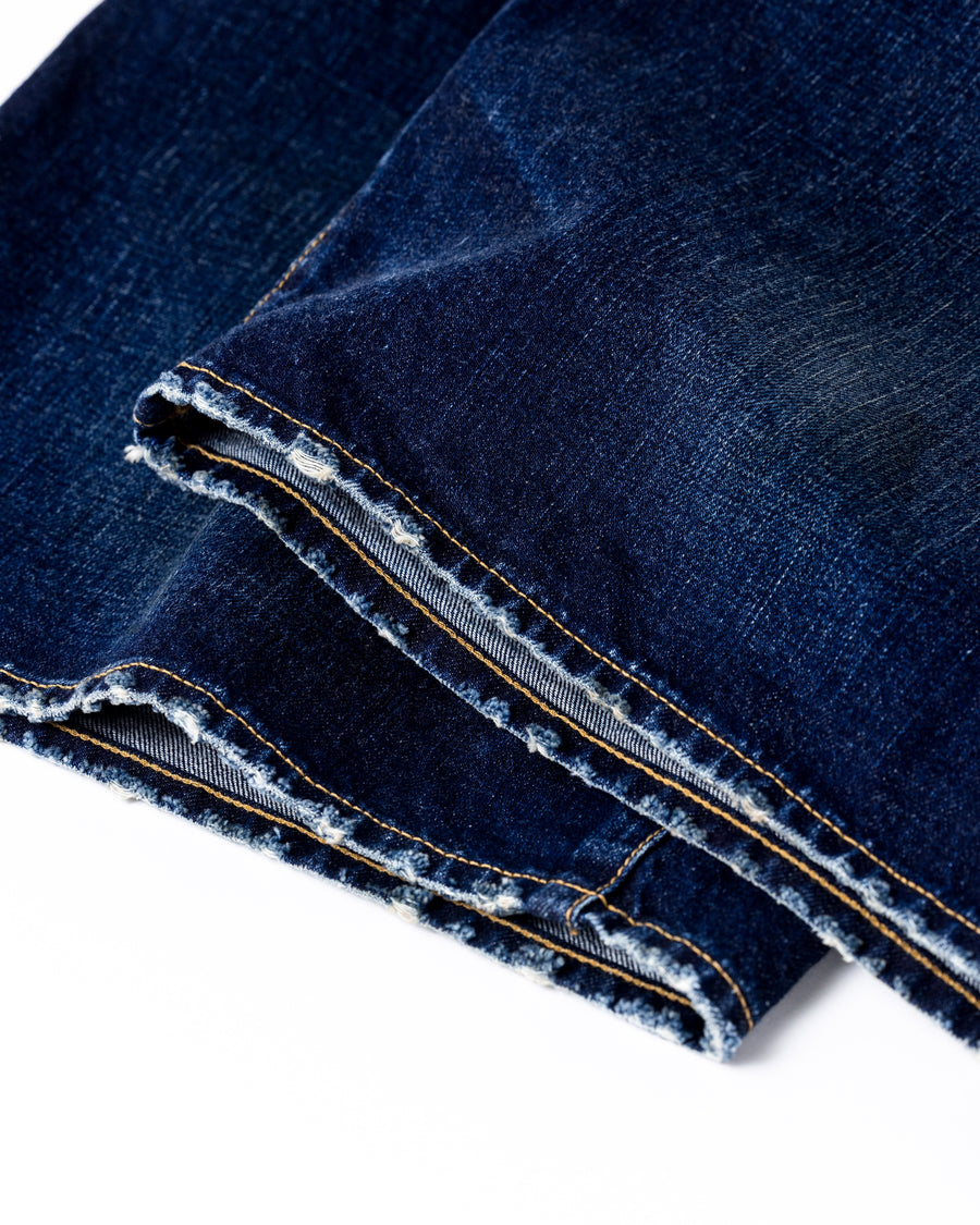 FRONT YORK DENIM SHORTS INDIGO – ANACHRONORM