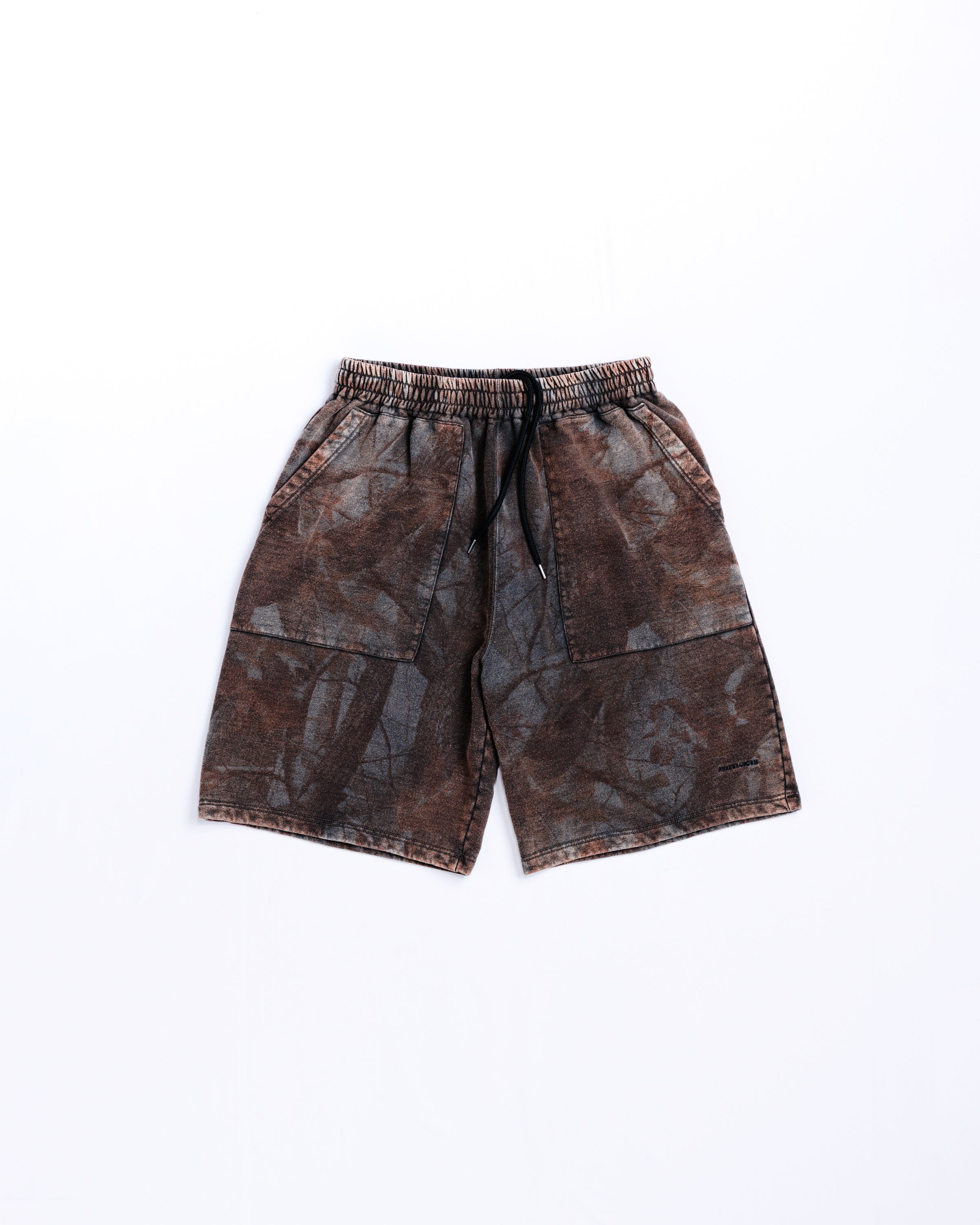 SULFUR DYED REALTREE SWEAT SHORTS SULFUR BLACK