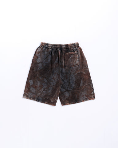 SULFUR DYED REALTREE SWEAT SHORTS SULFUR BLACK