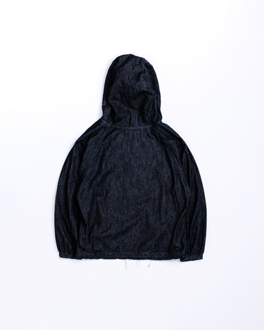 UTILITY DENIM ANORAK PULLOVER INDIGO