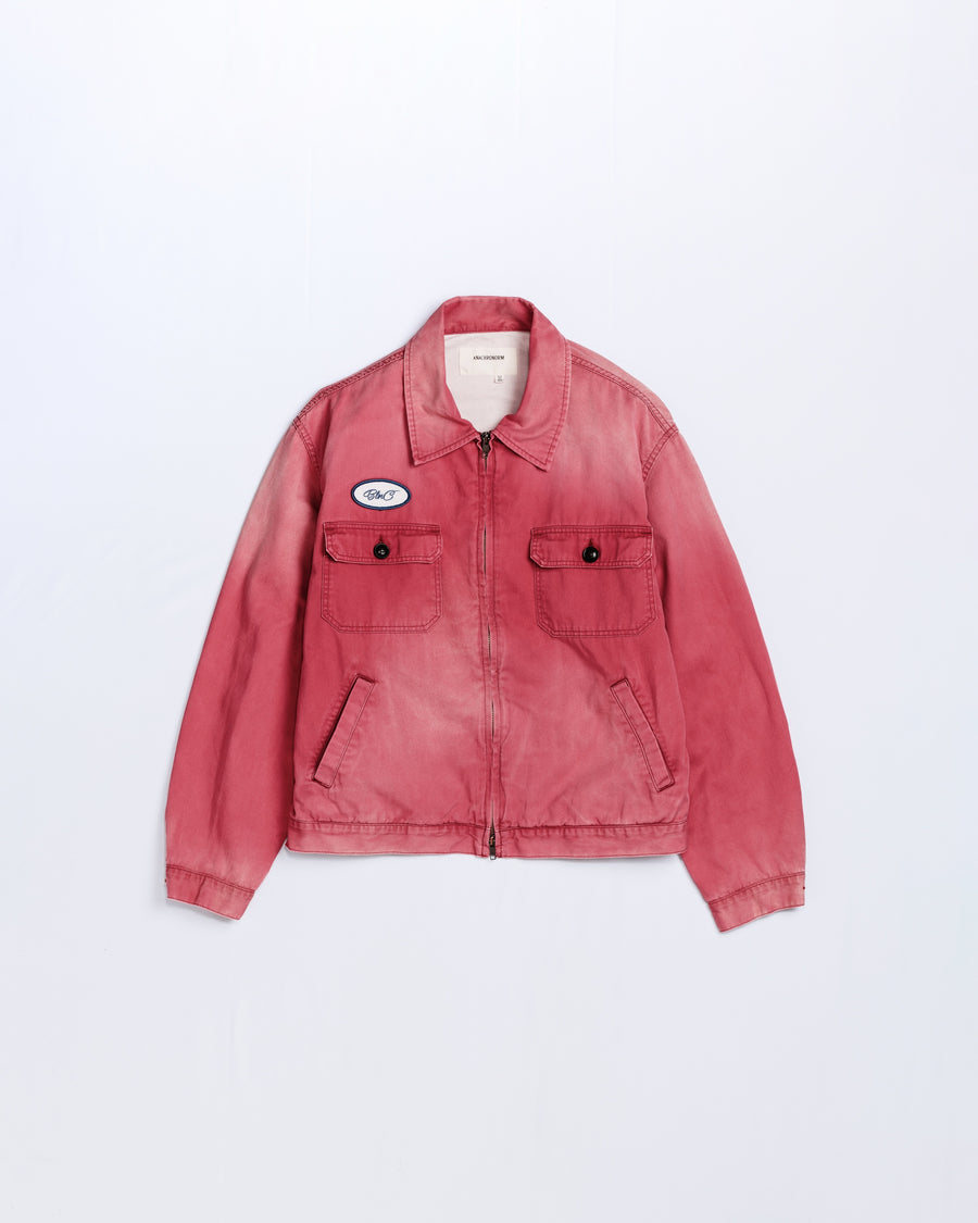 TIMEWORN WORK JACKET RED