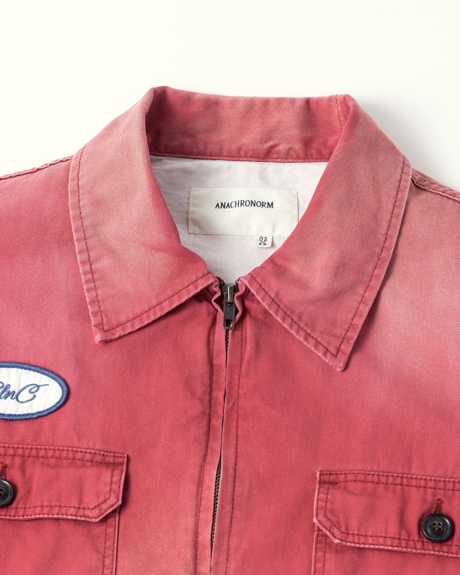 TIMEWORN WORK JACKET RED