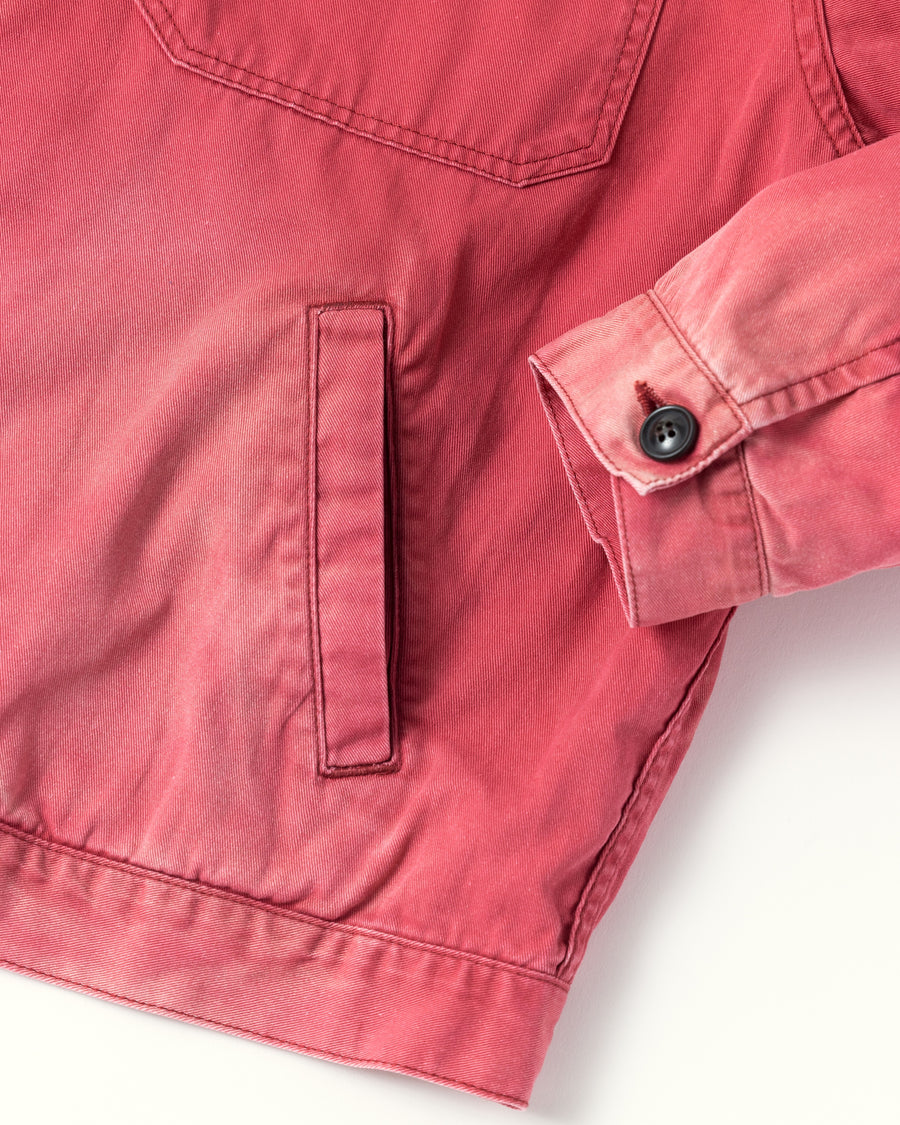 TIMEWORN WORK JACKET RED