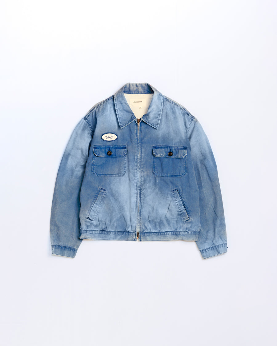 TIMEWORN WORK JACKET BLUE