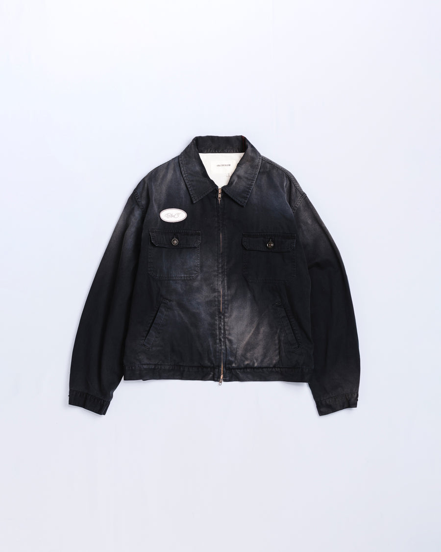 TIMEWORN WORK JACKET BLACK