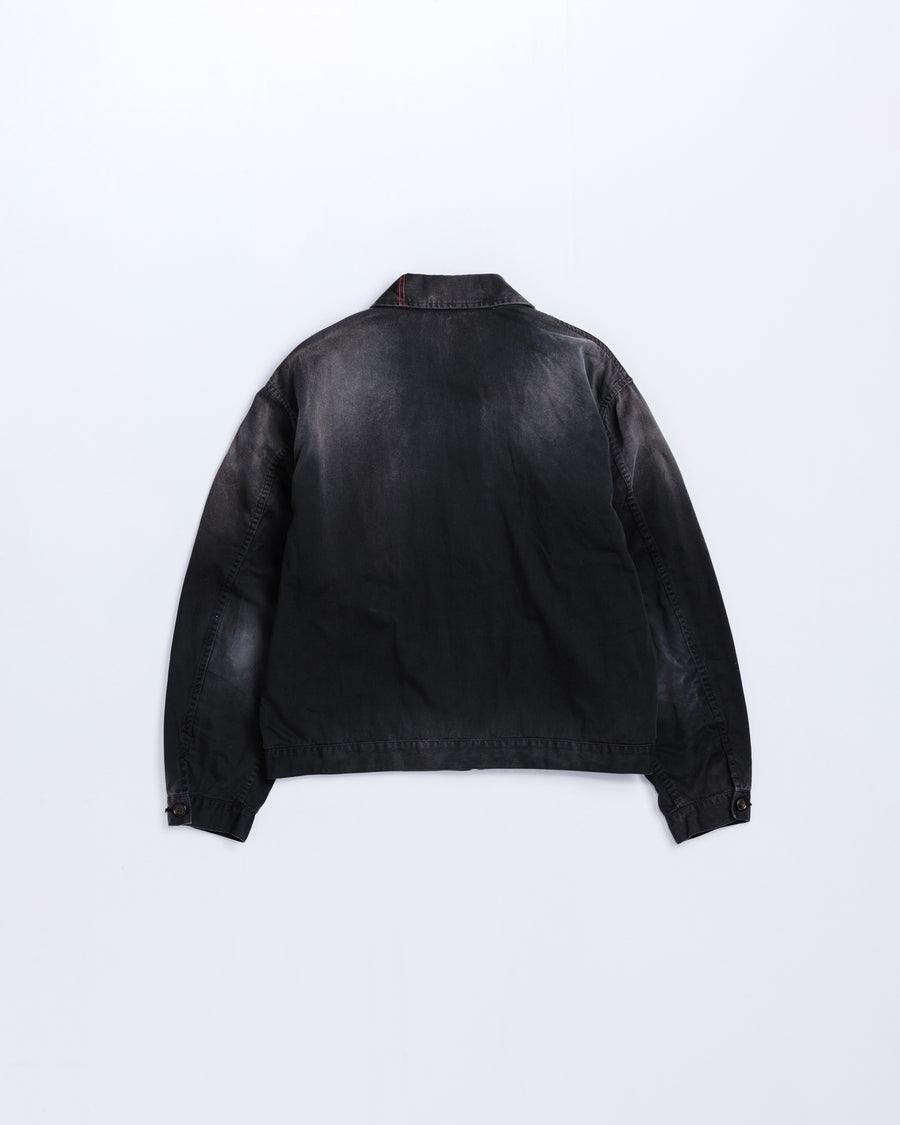 TIMEWORN WORK JACKET BLACK