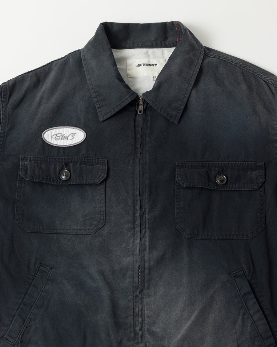 TIMEWORN WORK JACKET BLACK