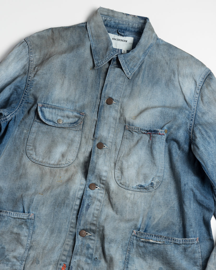 最終価格】anachronorm ダメージ加工カバーオール 最終価格】anachronorm ダメージ加工カバーオール ANACHRONORM