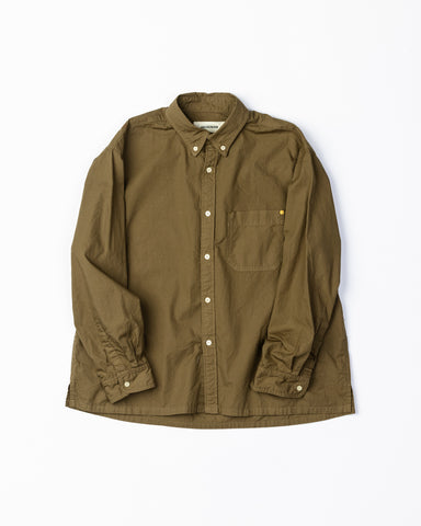 NM-SH06 STANDARD WIDE B.D. SHIRTS OLIVE(NEW COLOR)