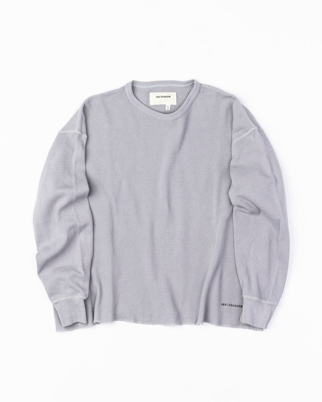 AN250 HEAVY THERMAL L/S T-S HEATHER GRAY